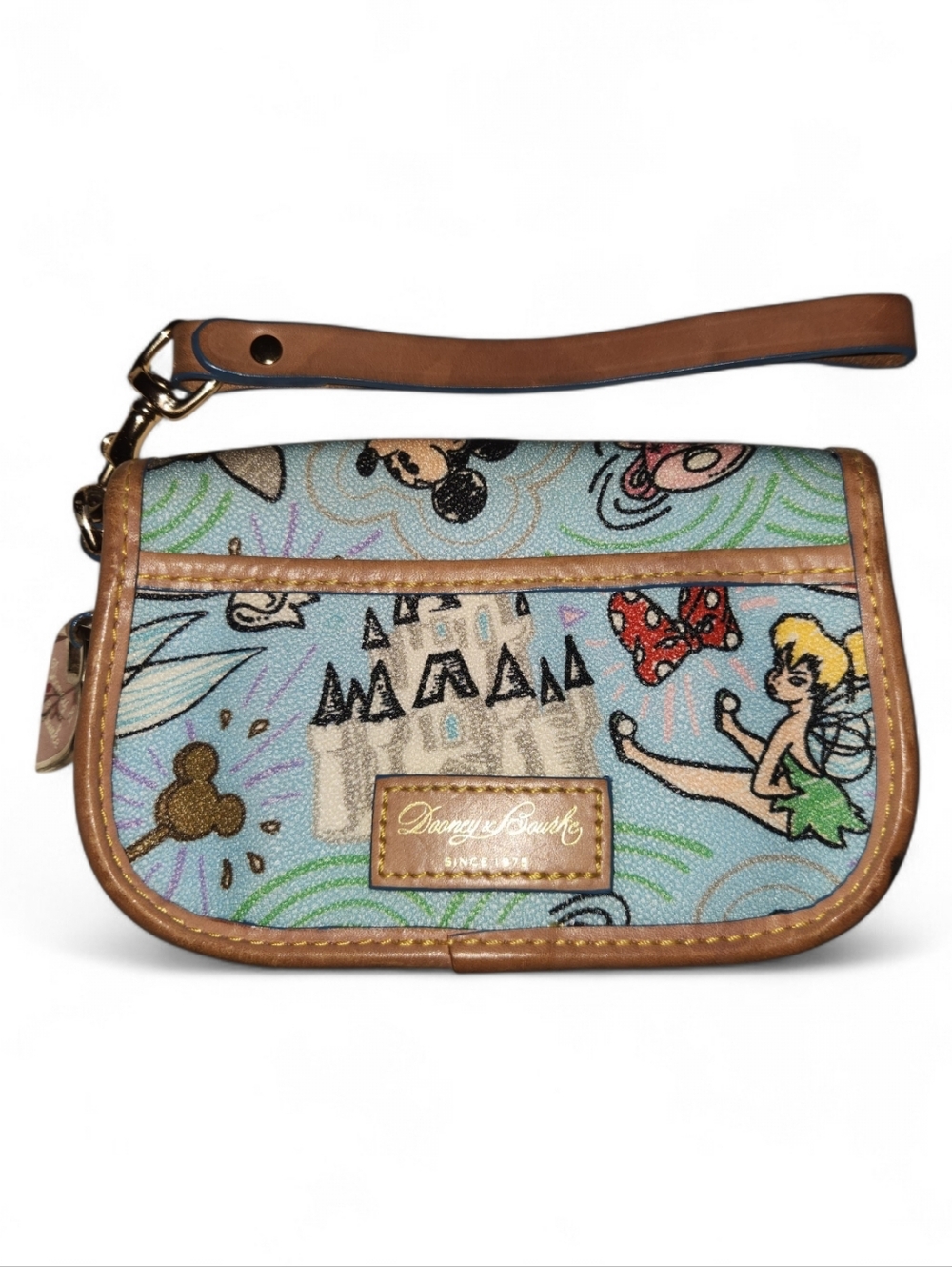 Dooney & Bourke  Disney Sketch Wristlet - Picture 2 of 11